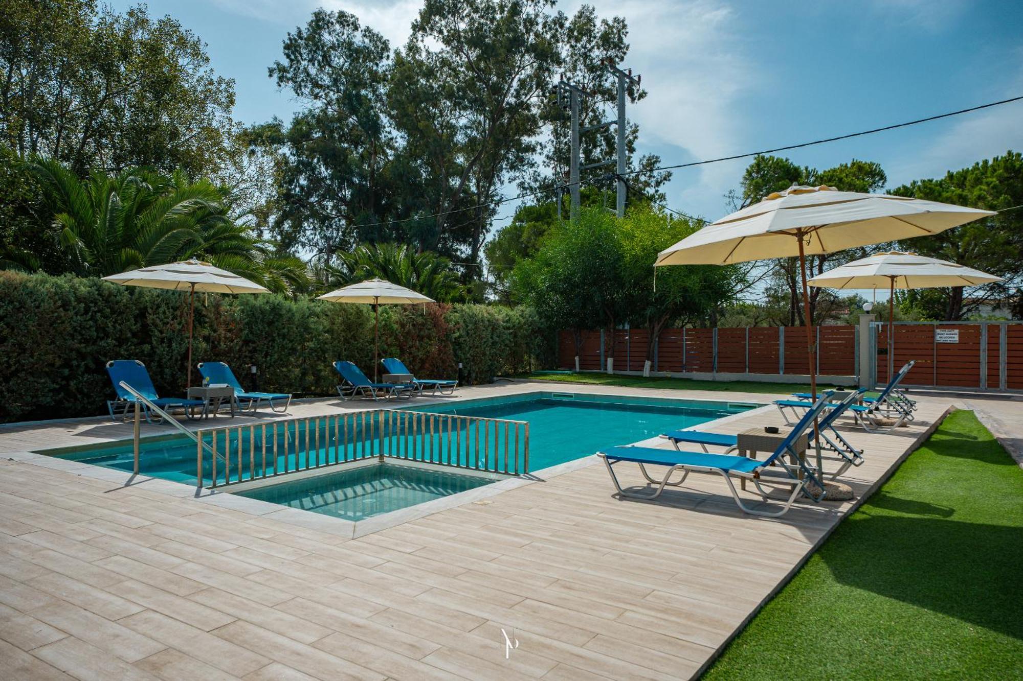 Nancy'S Budget Villa With Pool & Jacuzzi By "Elite" Laganas Bagian luar foto