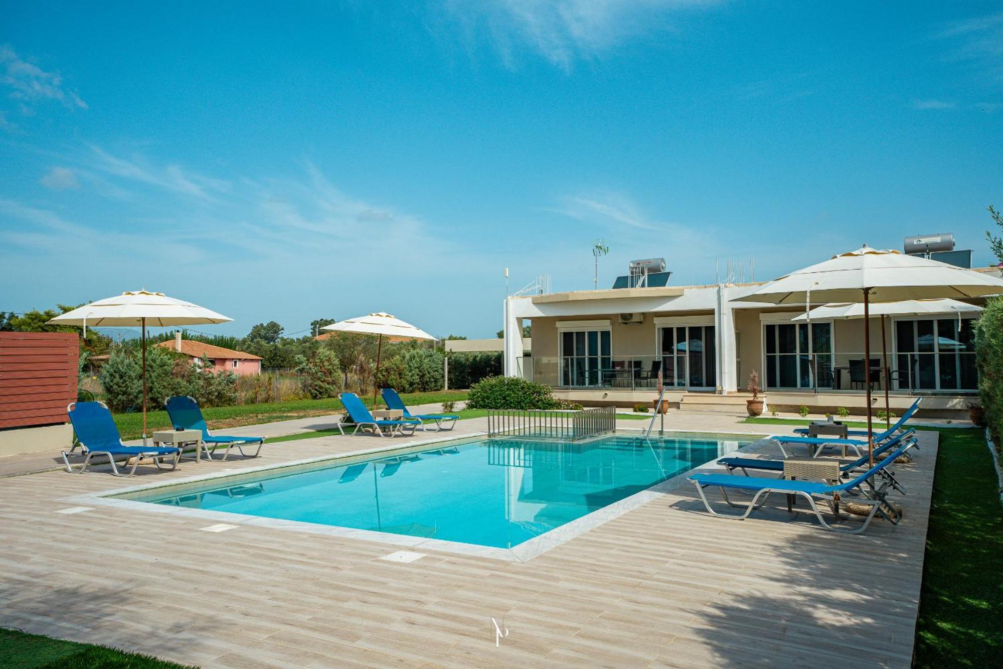 Nancy'S Budget Villa With Pool & Jacuzzi By "Elite" Laganas Bagian luar foto