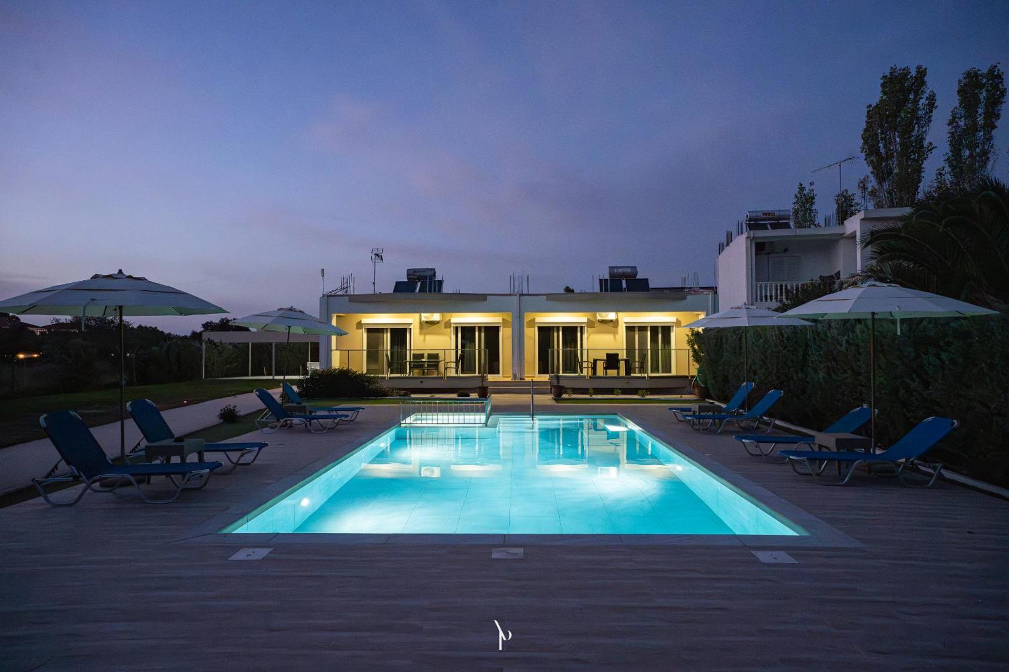 Nancy'S Budget Villa With Pool & Jacuzzi By "Elite" Laganas Bagian luar foto
