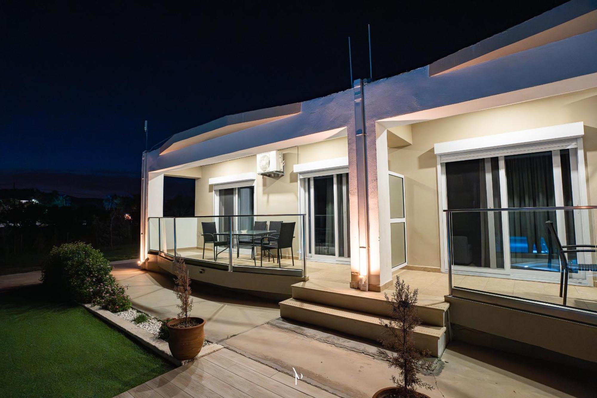 Nancy'S Budget Villa With Pool & Jacuzzi By "Elite" Laganas Bagian luar foto