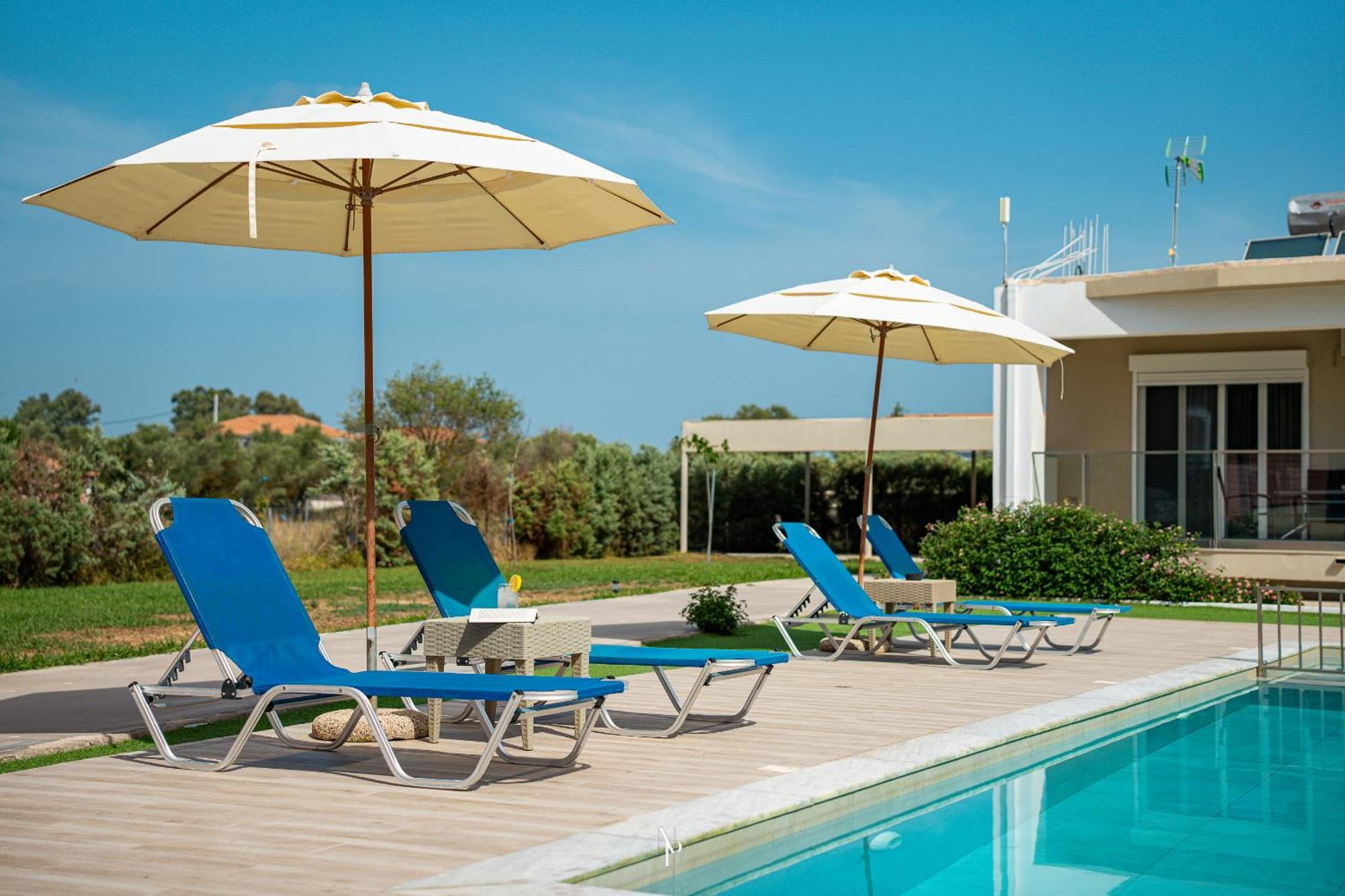Nancy'S Budget Villa With Pool & Jacuzzi By "Elite" Laganas Bagian luar foto