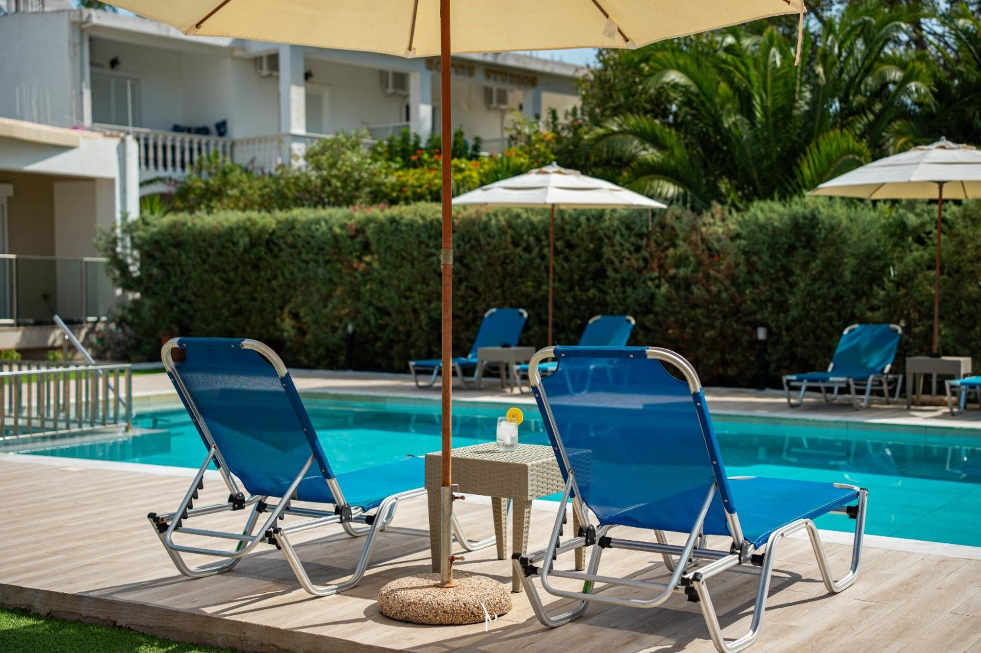 Nancy'S Budget Villa With Pool & Jacuzzi By "Elite" Laganas Bagian luar foto