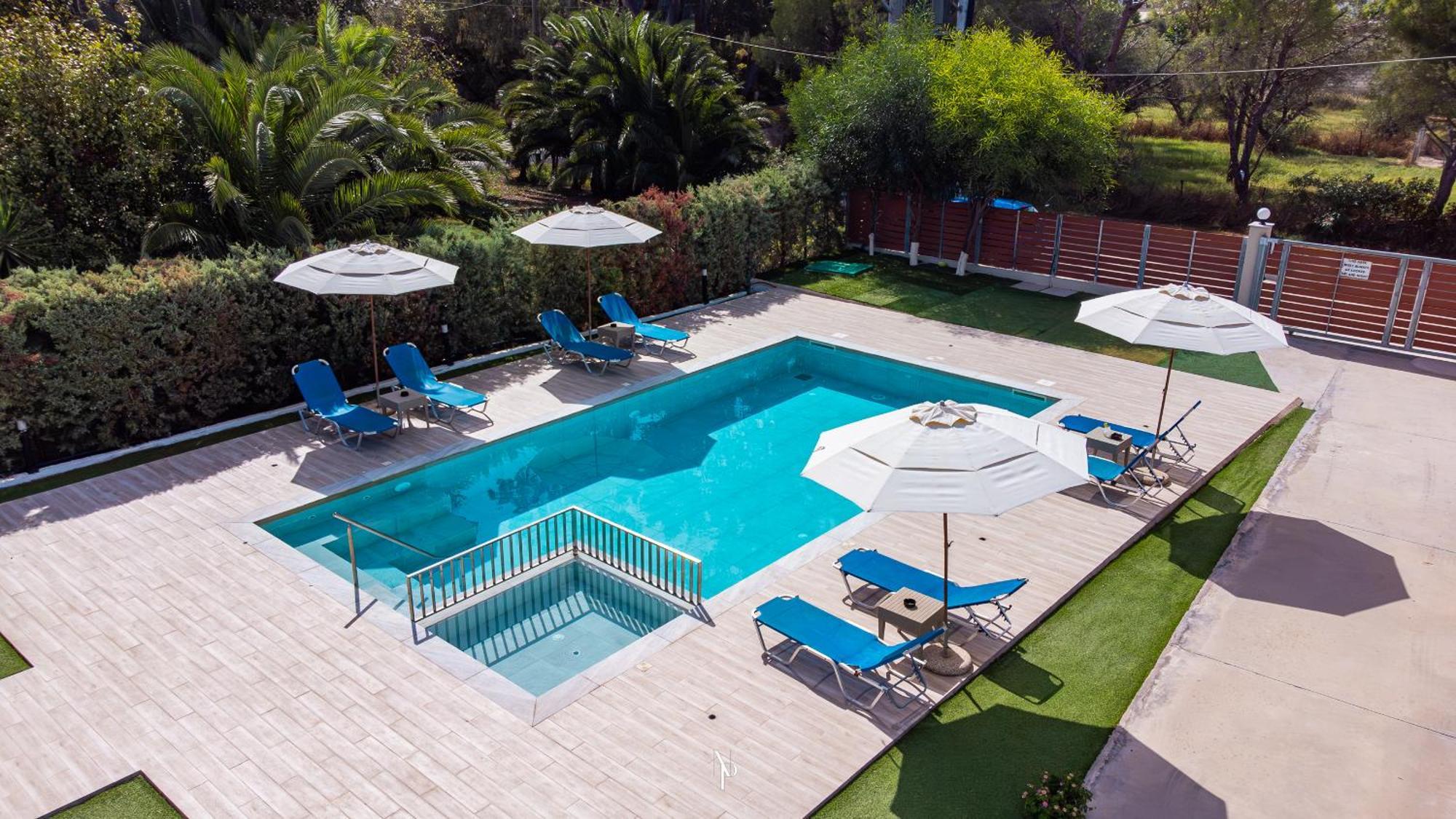 Nancy'S Budget Villa With Pool & Jacuzzi By "Elite" Laganas Bagian luar foto